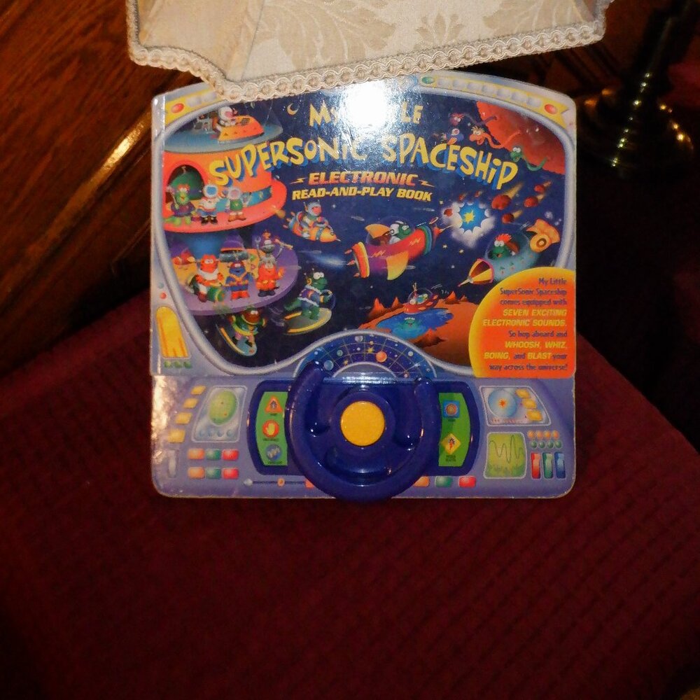 ~~~ My Little SUPERSONIC Spaceship Electronic READ and PLAY Book ~~~